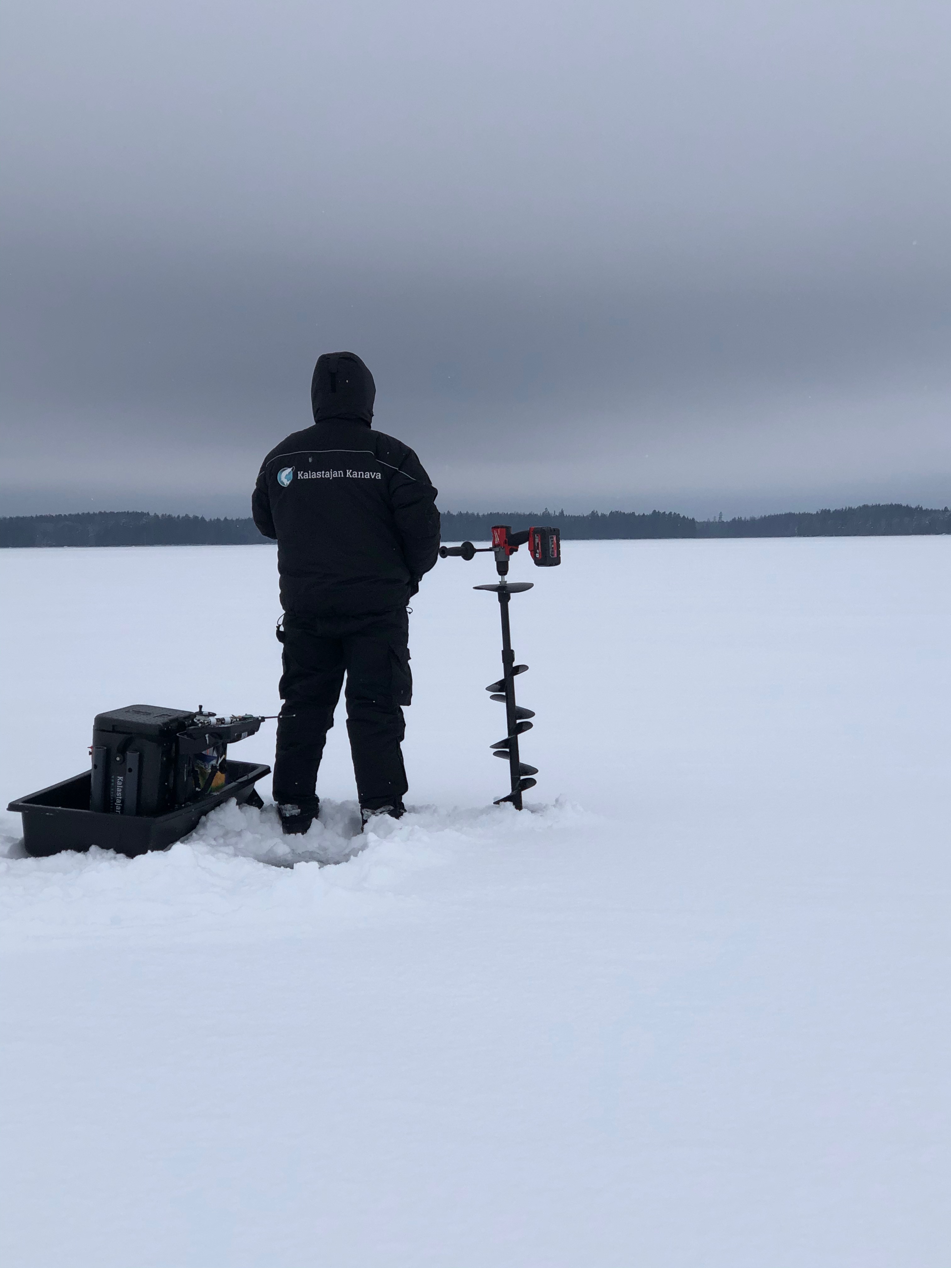 How long has ice fishing been around?