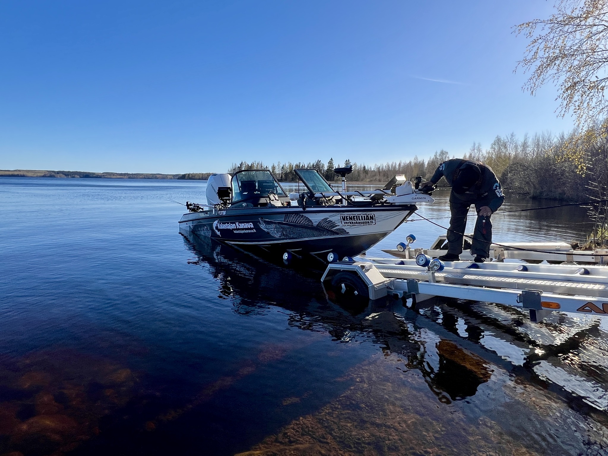 Garmin Force Kraken 63”, valkoinen